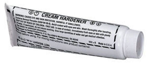 USC Body Filler White cream hardner ONE - 4oz tube White Catalyst 27014 USA