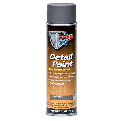POR 15 Automotive Detail Aerosol Spray Paint Cast Iron 41718