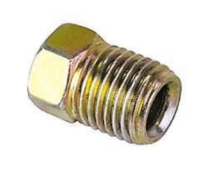 BRAKE LINE TUBE NUTS FOR 3/16 STEEL LINE 4 PACK