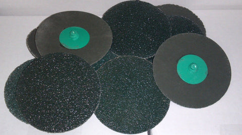 5 PC 2" ROLOC SANDING DISC 50 GRIT GREEN CERAMIC COARSE