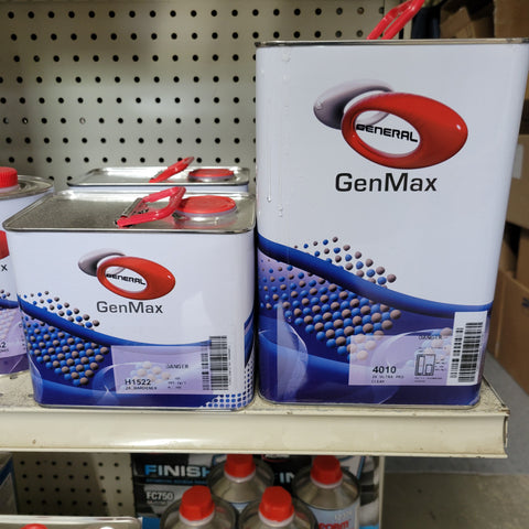 Genrock  4010 Genmax clear coat  Medium activator