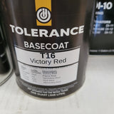 one gallon sprayable Victory  red paint kit with one gallon of clear and hardener