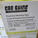 3/4" Green Masking Tape Premium 48 Rolls Automotive Tape