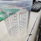 Quart Mixing Cups 25 PACK 32 oz