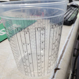Quart Mixing Cups 25 PACK 32 oz