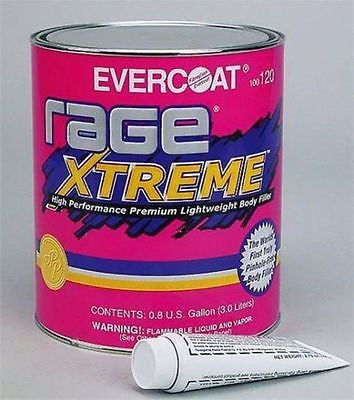 Evercoat Rage Extreme HP Premium Lightweight Body Filler FIB-120 Gal