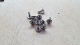 10 Pack 8 x 1/2” 7/16” O.D. Washer Head Phillips Oval Washer Head Wheel Opening