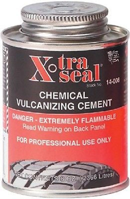 Xtra Seal Chemical Vulcanizing Cement 8 oz. Tire Repair