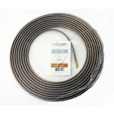 CNC-425 1/4 x 25' Copper Nickel Brake Line ( 25 Feet, 25 Foot Roll, 90%/10%)