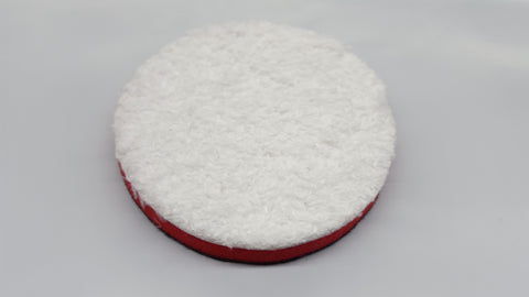 3'' Inch SM Arnold Red Microfiber Buffing / Cutting Pads 43203