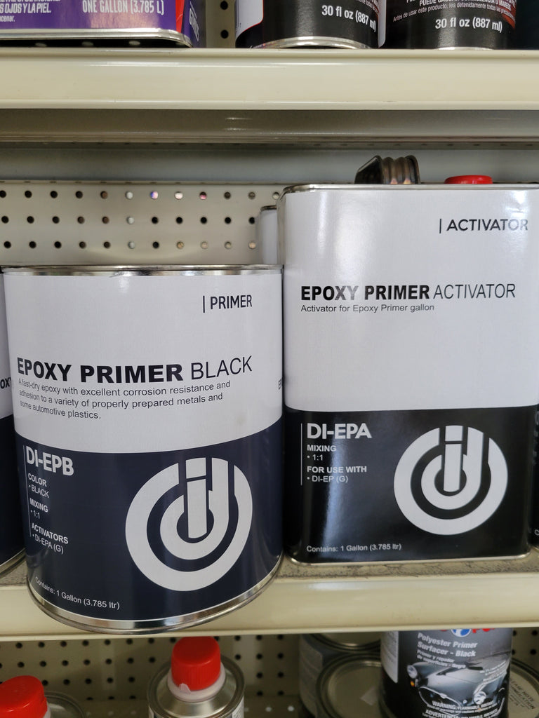 1 GALLON KIT DI EPB Epoxy Black Primer Mix 1-1 Activator – Cliffs Auto Parts