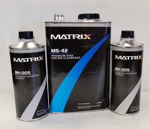 MS42-G Premium High Solids Clearcoat /with Hardener W /  Standard  hardener