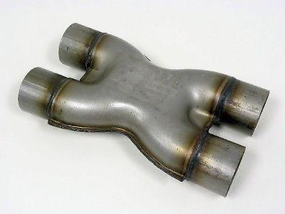 2 1/2" Aluminized EXHAUST X PIPE CROSSOVER EQUALIZER