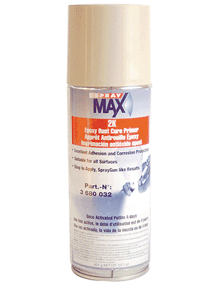 USC SPRAY MAX 2K EPOXY RUST CURE PRIMER 3680032 AEROSOL SPRAY CAN