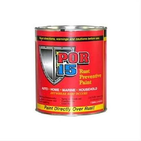 POR15 Semi Gloss Black Rust Preventive Paint 3.78L (US Gallon)
