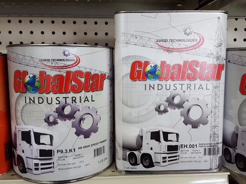 H/S Epoxy Primer Gray P93k1 KIT (1 gal) & Catalyst EH001 (1 gal) kit