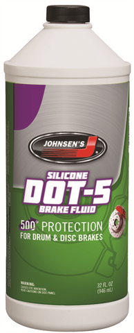DOT 5 Silicone Brake Fluid - 32 oz. One Each, 32 oz. QT