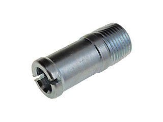 Straight Heater Fitting 5/8 inch hose to 3/8 inch Male Pipe Thread 1-5/8 long